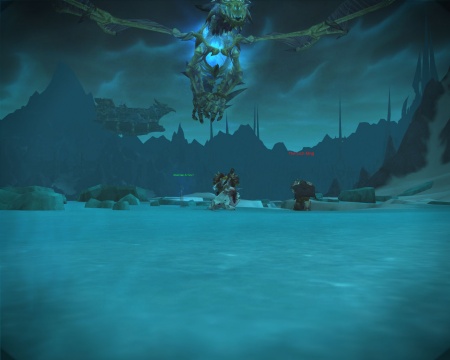 Lich King és a fagyos táj:D