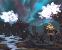 Zul'Drak és Crystalsong határa...no meg egy "aranyos csöppség"