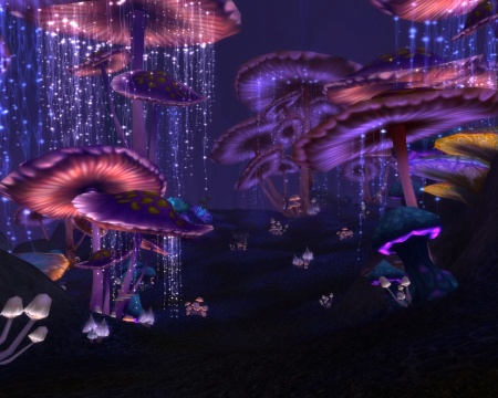 Gombaerdő a föld mélyén