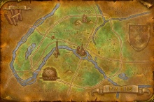 WoW Párizs map 
