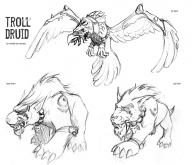 Troll druid forms